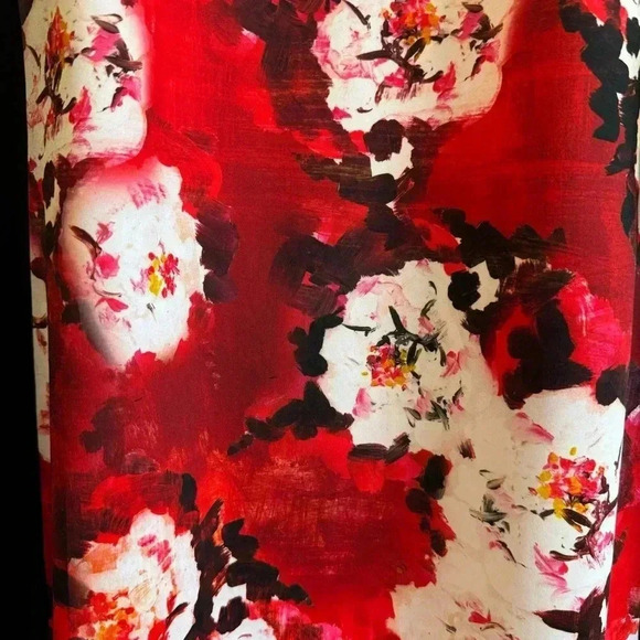 Eloquii Sheath Floral Dress Short Sleeve 16 - Picture 4 of 8